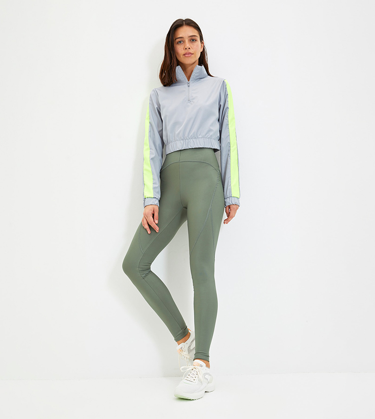 Khaki tights cheap