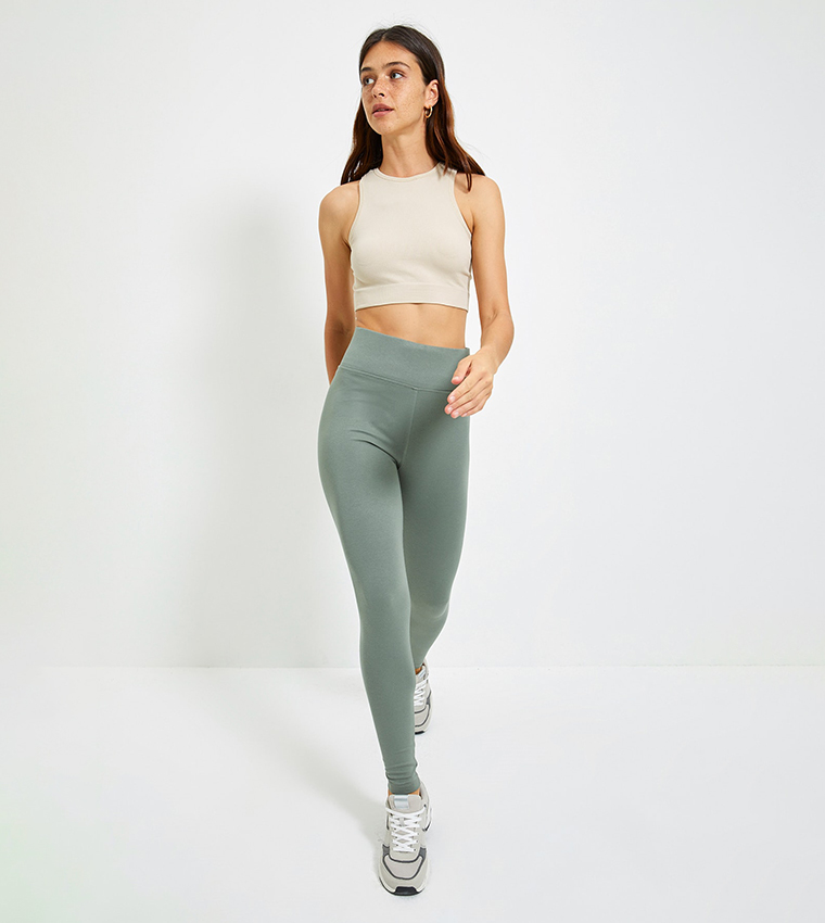 Trendyol High Waist Solid Leggings 