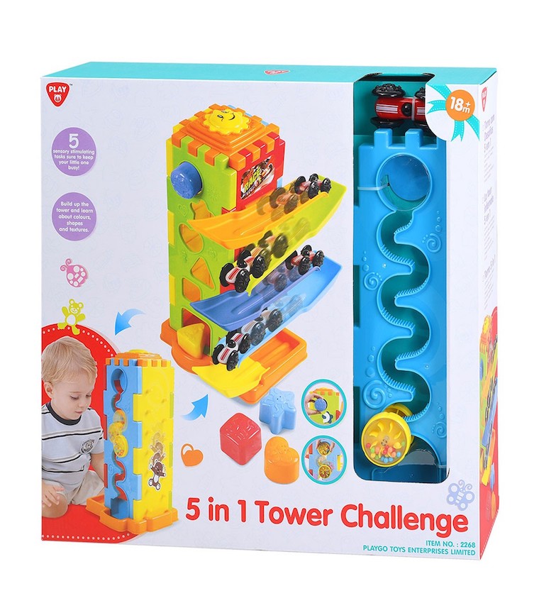 PlayGo:  5 In 1 Tower Challenge - Multi