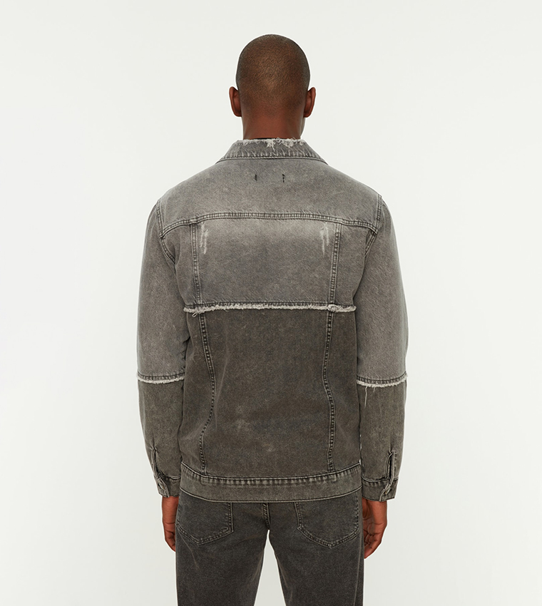 Buy Trendyol Regular Fit Denim Jacket 