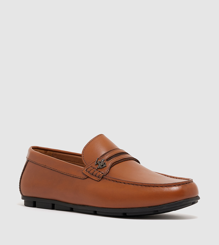 Office store tan loafers