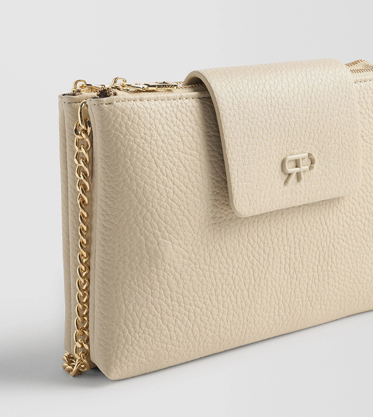 Textured Crossbody Bag