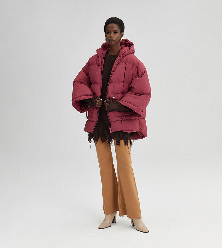 Oversized puffy deals jacket