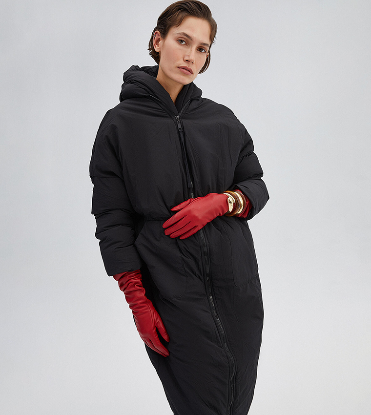 Oversized longline puffer online jacket