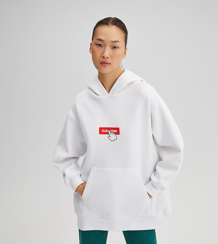 Oversized long hoodies clearance