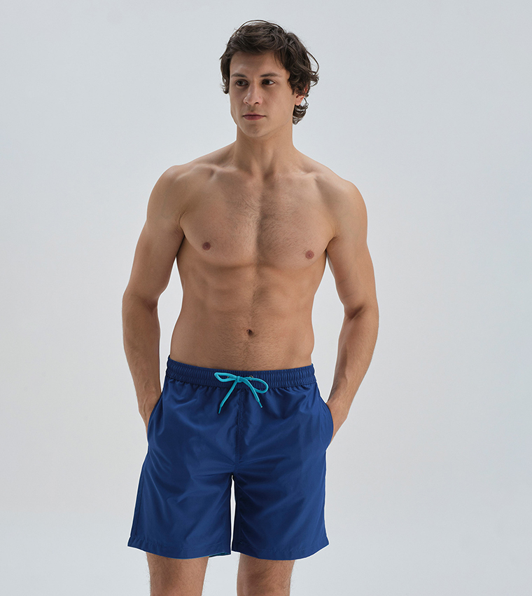 Mens navy blue swim shorts new arrivals