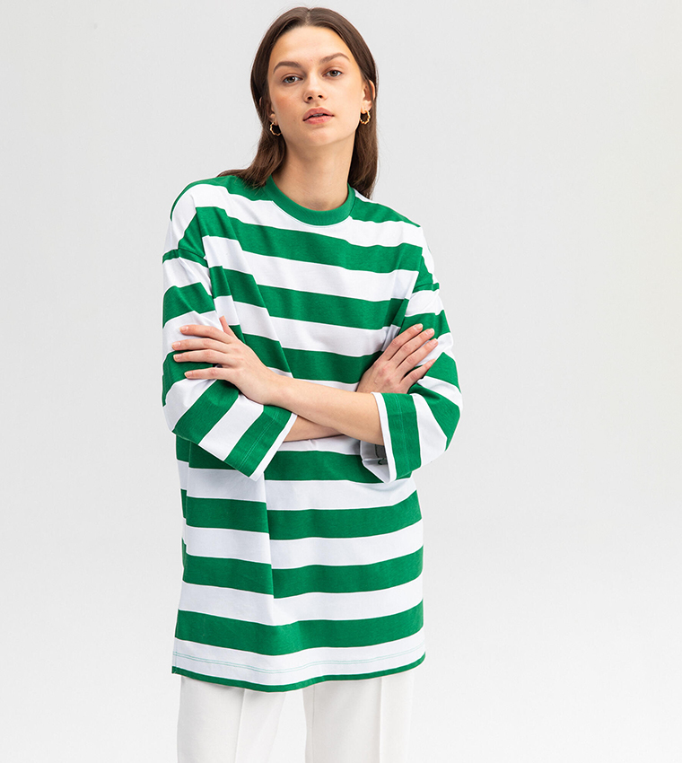 Long oversized sales t shirt