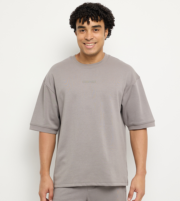 Essential Back Printed Short Sleeves T-Shirt