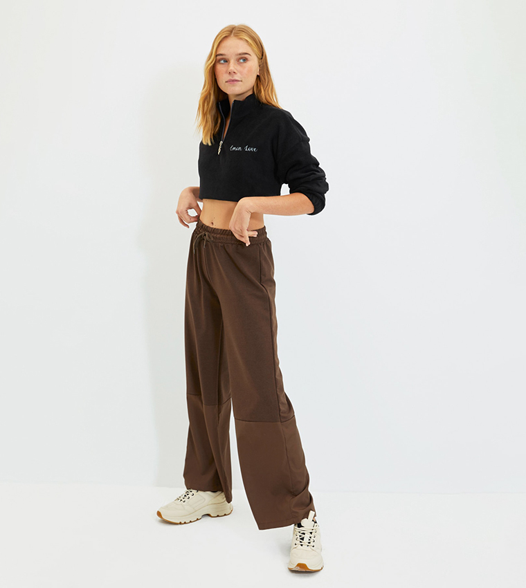 Trendyol Wide Leg Knitted Sweatpants 