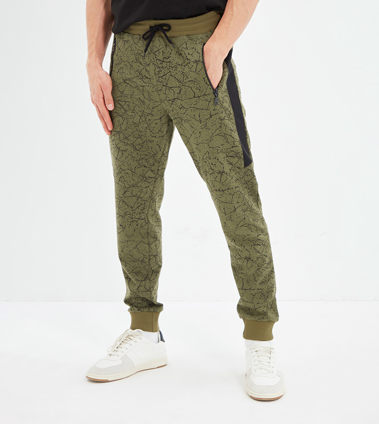 Trendyol Regular Fit Printed Sweatpants 
