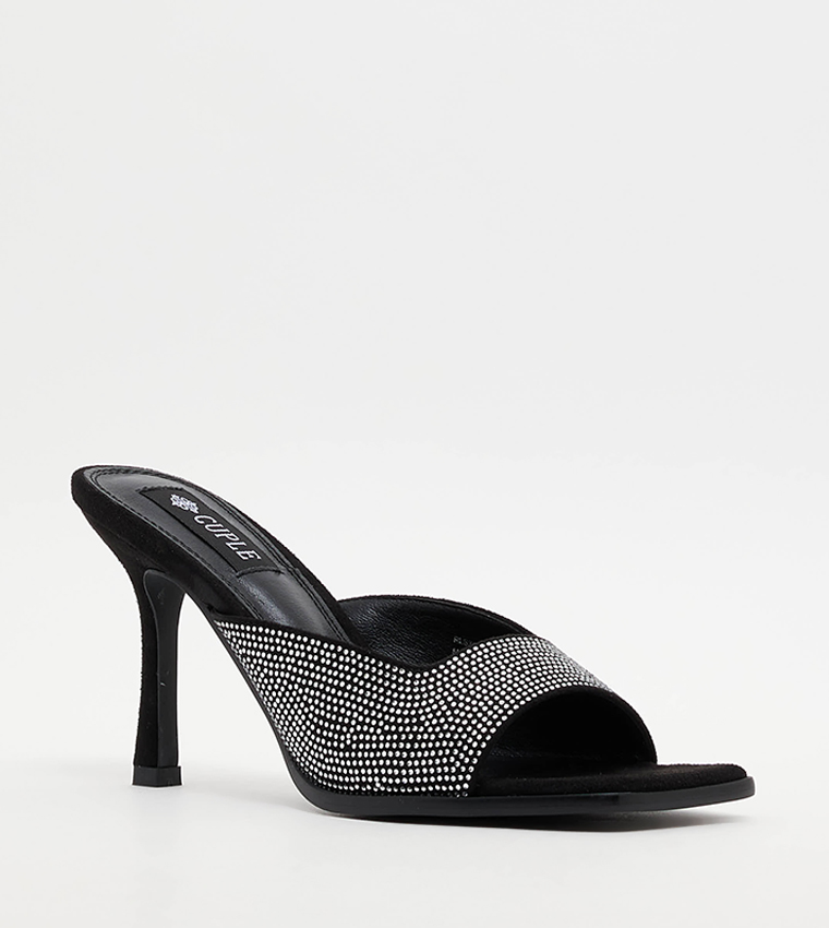 Open 2025 black heels