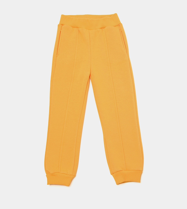 yellow champion sweatpants