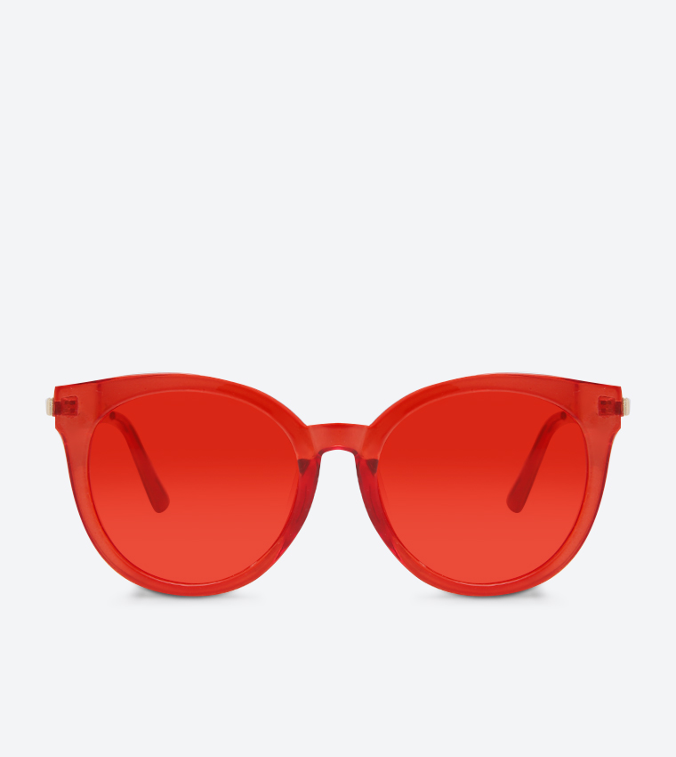 Aldo sales red sunglasses