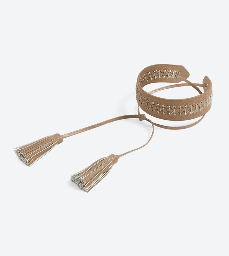 Krasnow Necklace - Taupe