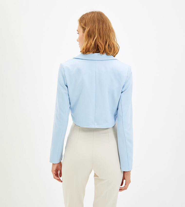Cropped Blazer Jacket