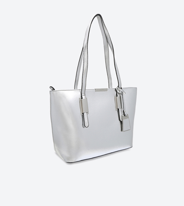 Buy Aldo Afadollaa Tote Bag Silver In Silver 6thStreet Kuwait