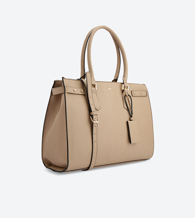 Buy Aldo Dundee Tote Bag Taupe 23340403 AVENTRIO In Taupe