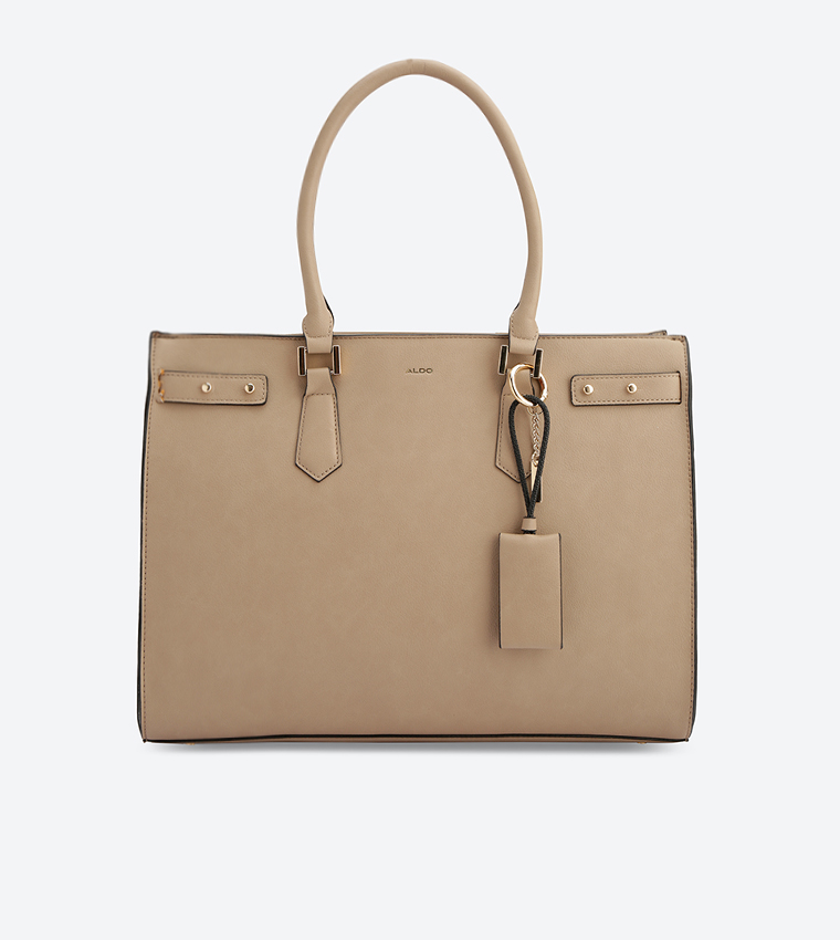 Buy Aldo Dundee Tote Bag Taupe 23340403 AVENTRIO In Taupe