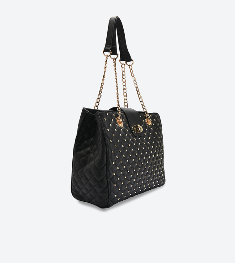 Buy Aldo Elromyra Tote Bag Black 23340403 ELROMYRA In Black