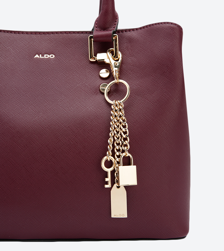 Legoiri Charm Detail Satchel Bag - Red 23340403-LEGOIRI