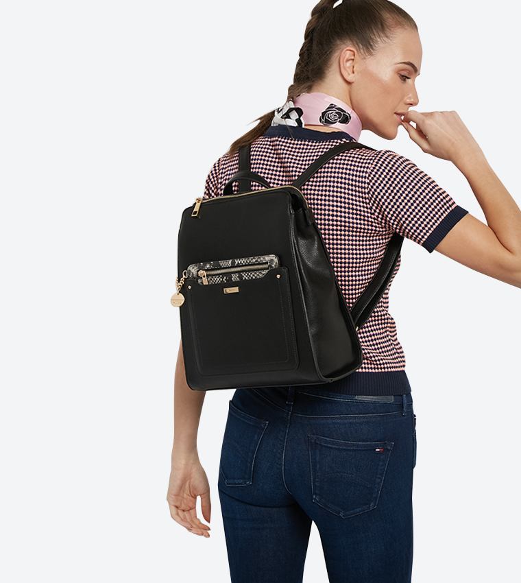 Aldo store portwine backpack