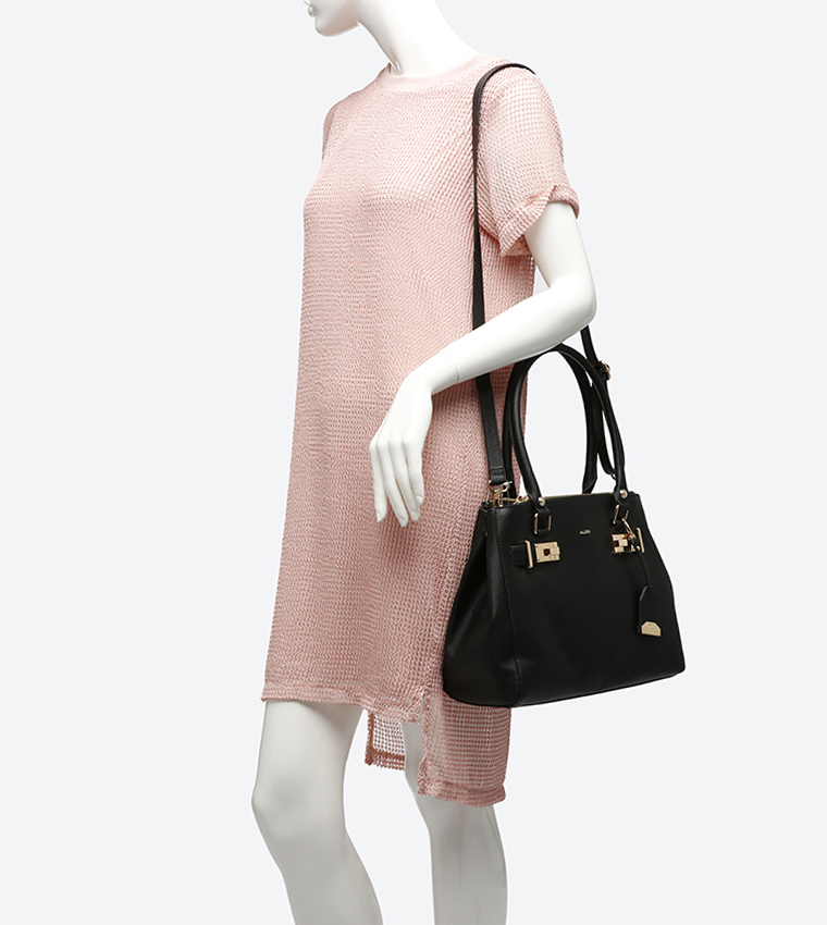 Buy Aldo Scammell Tote Bag Black In Black 6thStreet Qatar