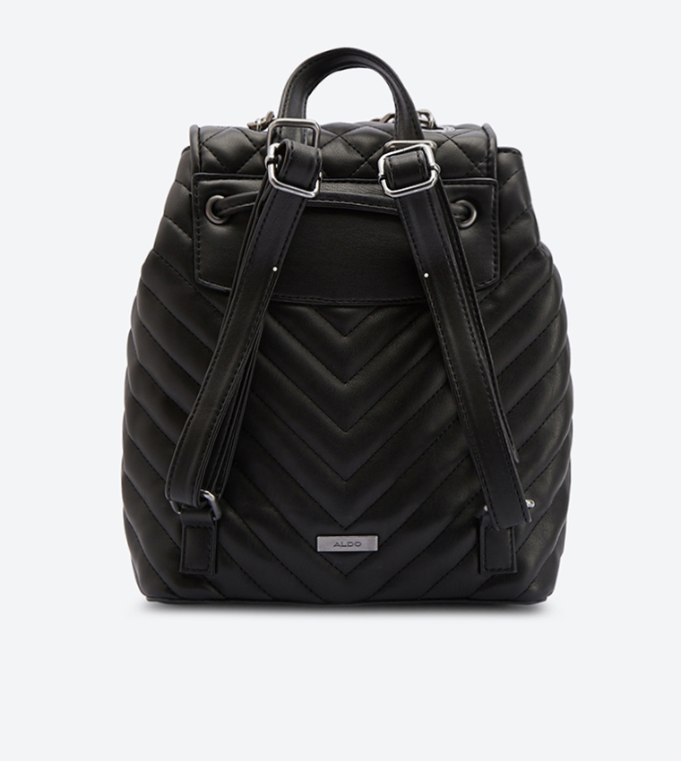 Sevaeclya Quilted Backpack - Black 23340403-SEVAECLYA