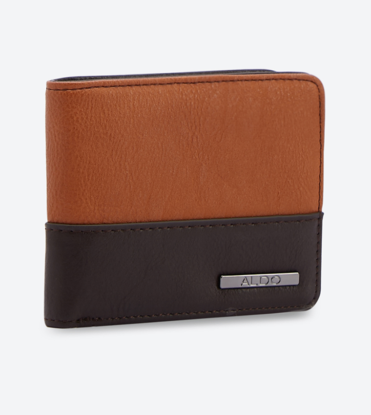 Buy Aldo Aissa Colorblocked Wallet Brown 23341301 AISSA In Brown 6thStreet Bahrain