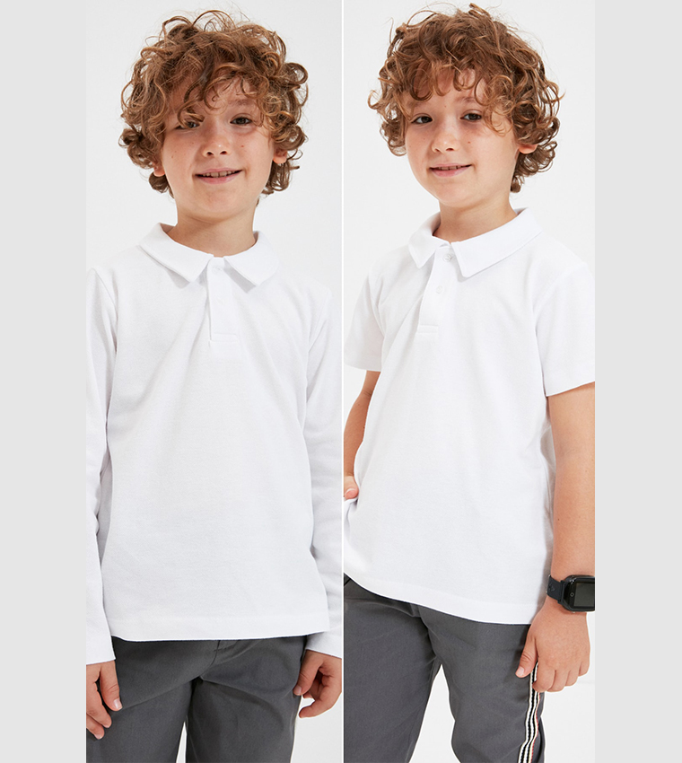 Pack of 2 Basic Polo T-Shirt