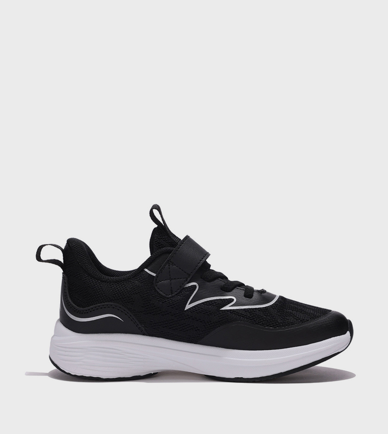 Round Toe Velcro Closure Sneakers