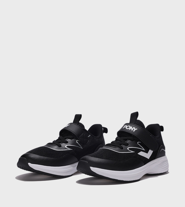 Round Toe Velcro Closure Sneakers