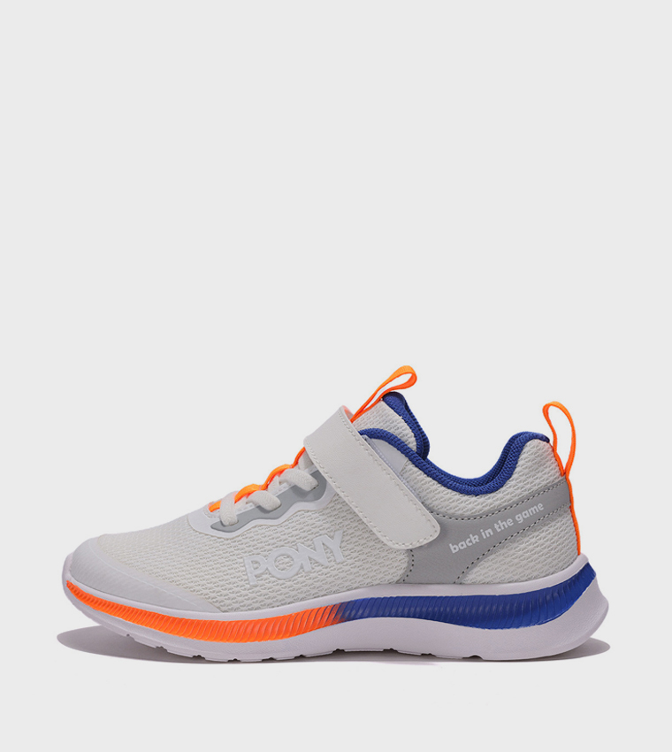 Round Toe Velcro Closure Sneakers