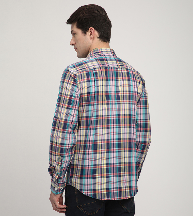 Plaid Long Sleeves Shirt