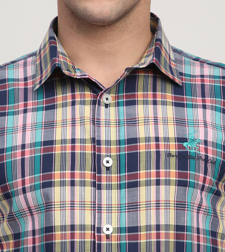 Plaid Long Sleeves Shirt