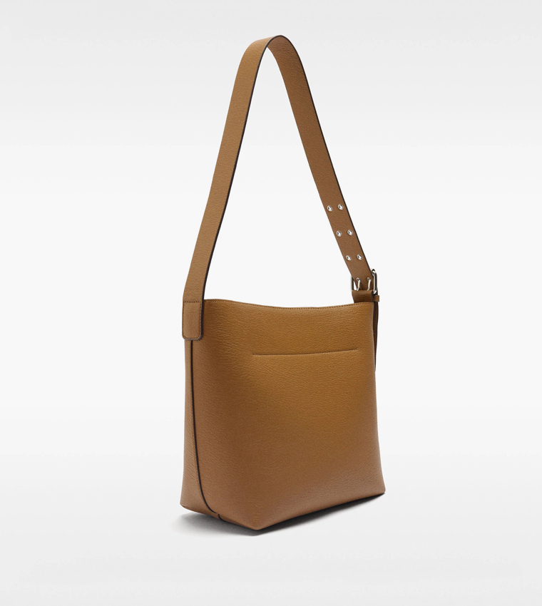 Textured Shoulder Bag