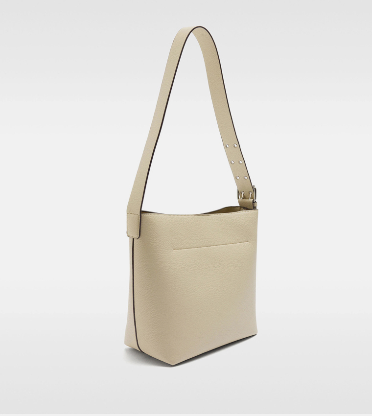 Textured Shoulder Bag