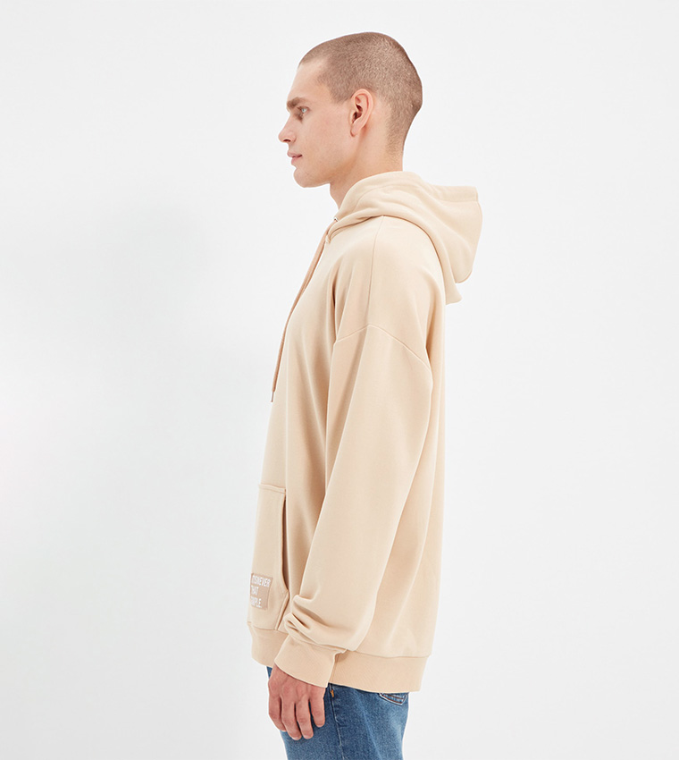 Oversized shop beige sweatshirt