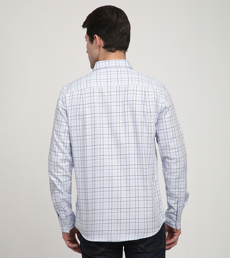 Plaid Long Sleeves Shirt