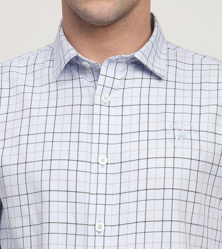 Plaid Long Sleeves Shirt