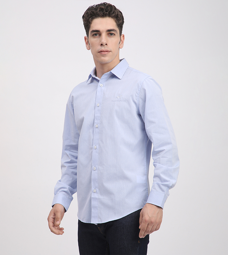 Patterned Long Sleeves Shirt