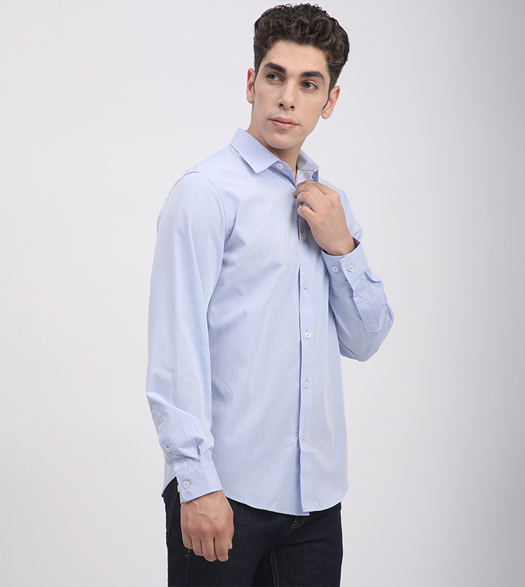 Patterned Long Sleeves Shirt