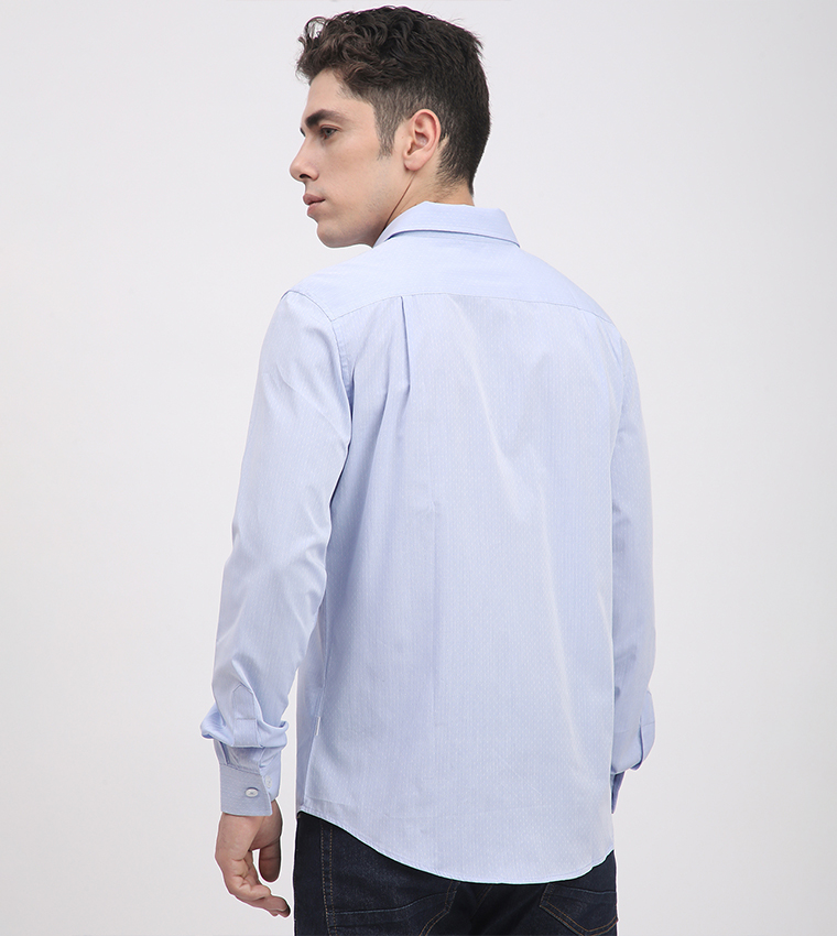 Patterned Long Sleeves Shirt