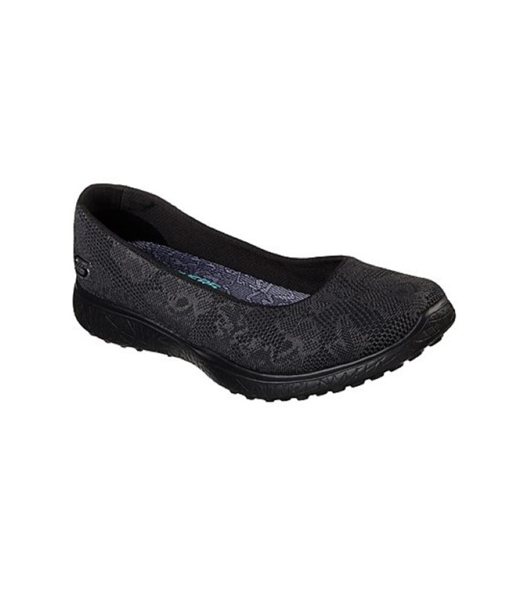 Buy Skechers Microburst Athletic Black In Black | 6thStreet Saudi Arabia