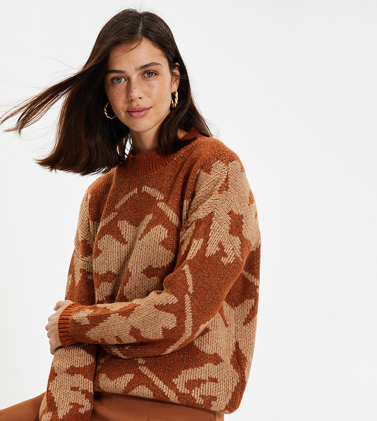 Monogram Tile Jacquard Pullover - Women - Ready-to-Wear