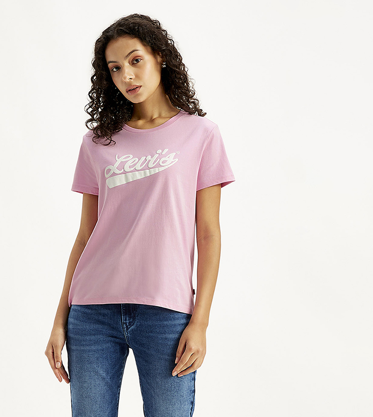Logo Printed Short Sleeves T-Shirt