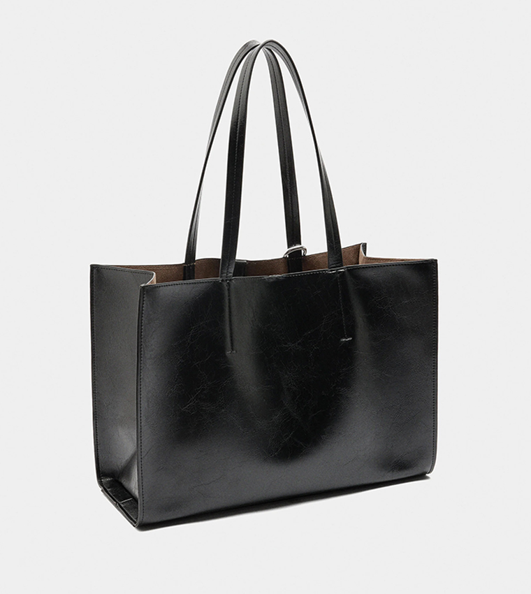 Textured Tote Bag