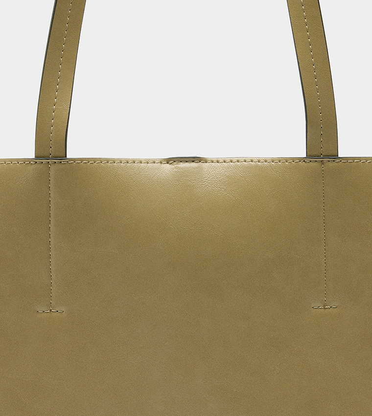 Textured Tote Bag