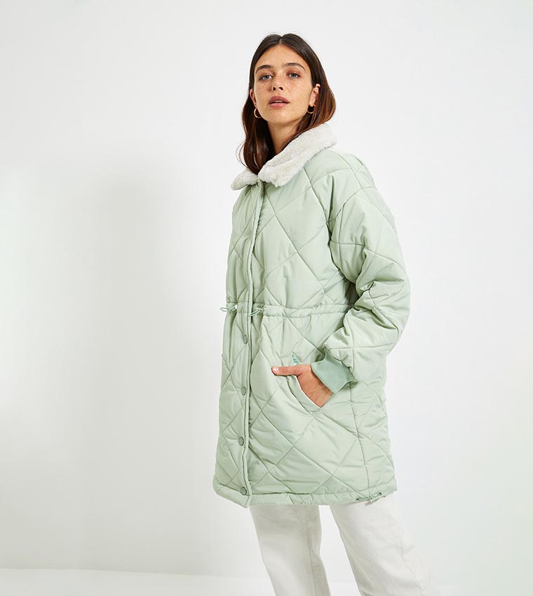 Oversize 2024 quilted coat