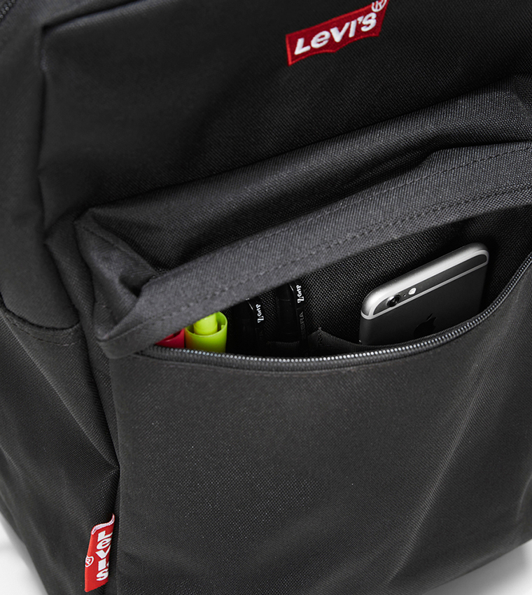 Logo Detail Zip Around Backpack