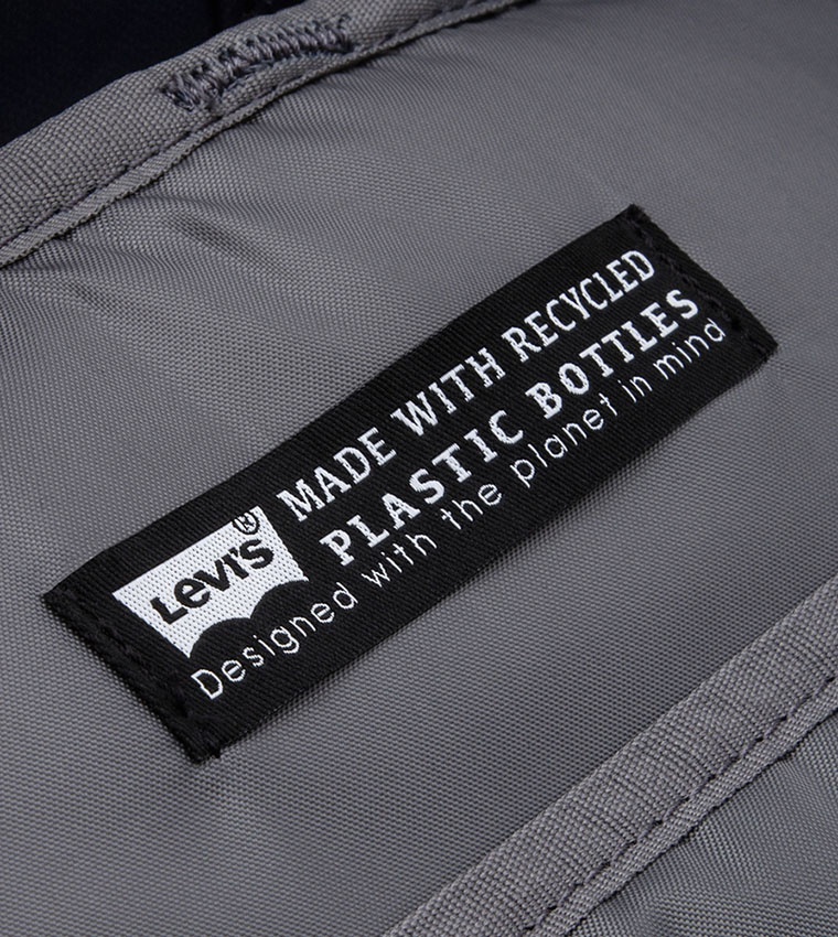 Logo Detail Zip Around Backpack